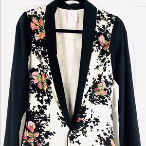 Pins and needles blazer